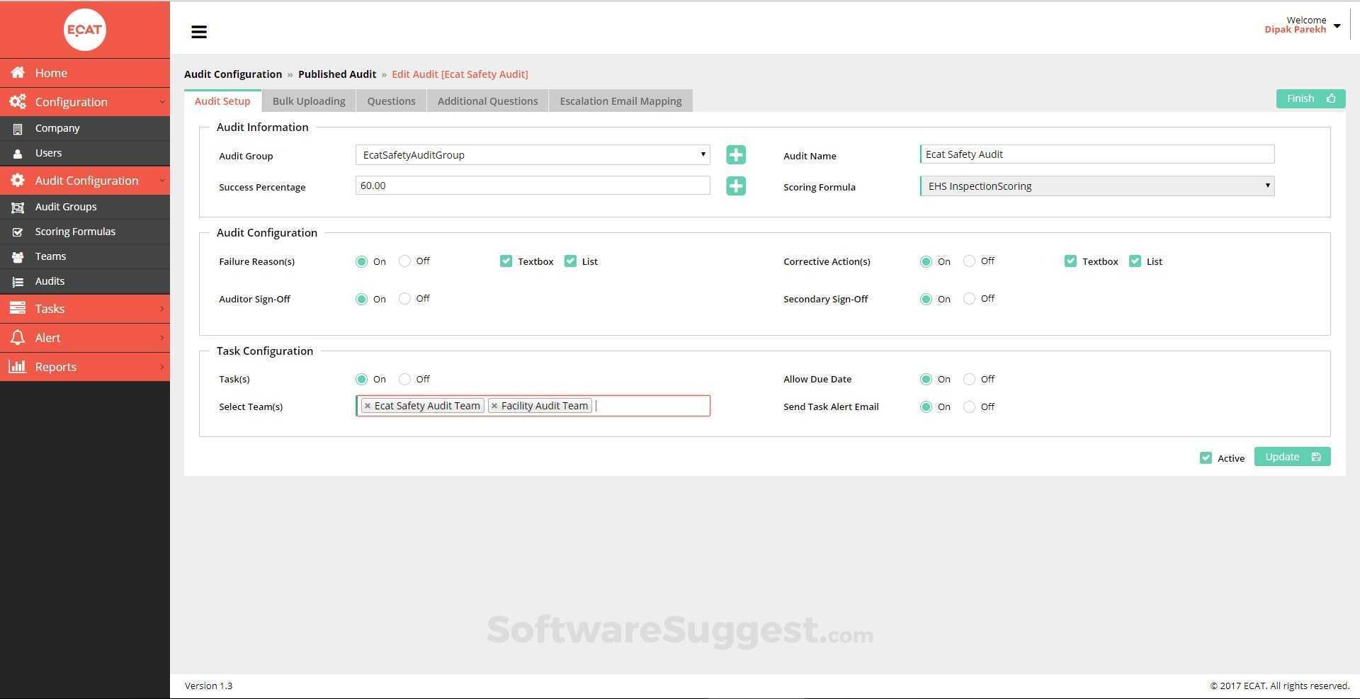 ECAT - Electronic Compliance Audit Tool Small Screenshot 1